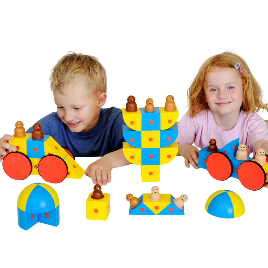 3D Magnetic Blocks - 48 pieces