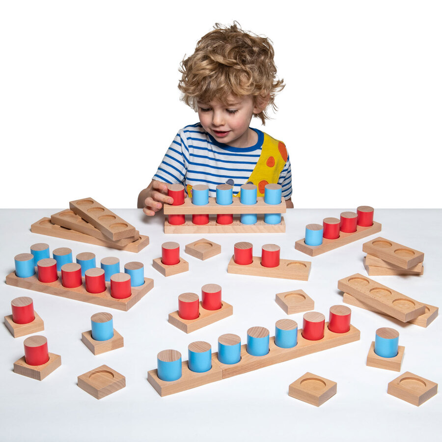 Wooden Counting Block Set